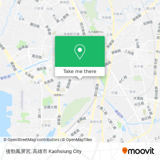 後勁鳳屏宮 map