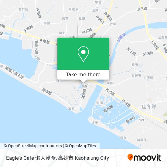 Eagle's Cafe 懶人漫食 map