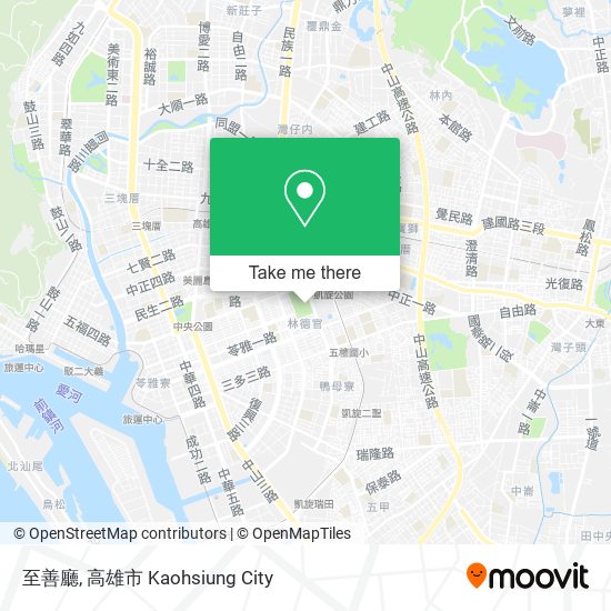 至善廳 map