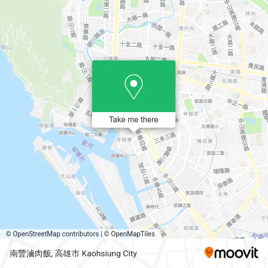 南豐滷肉飯 map