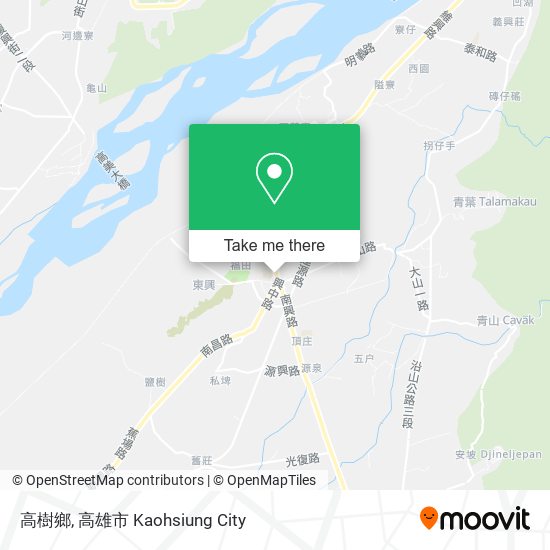 高樹鄉 map