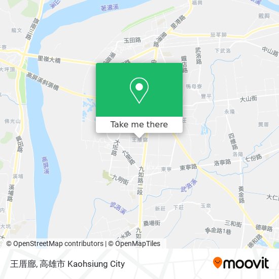 王厝廍 map