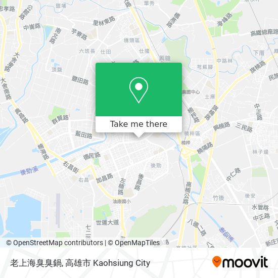 老上海臭臭鍋地圖