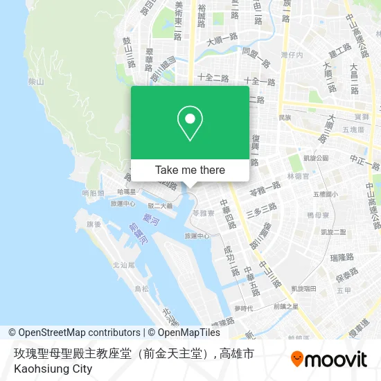 玫瑰聖母聖殿主教座堂（前金天主堂） map