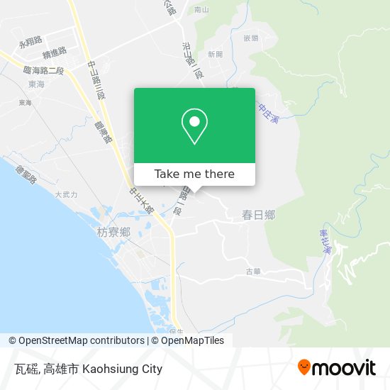 瓦磘 map