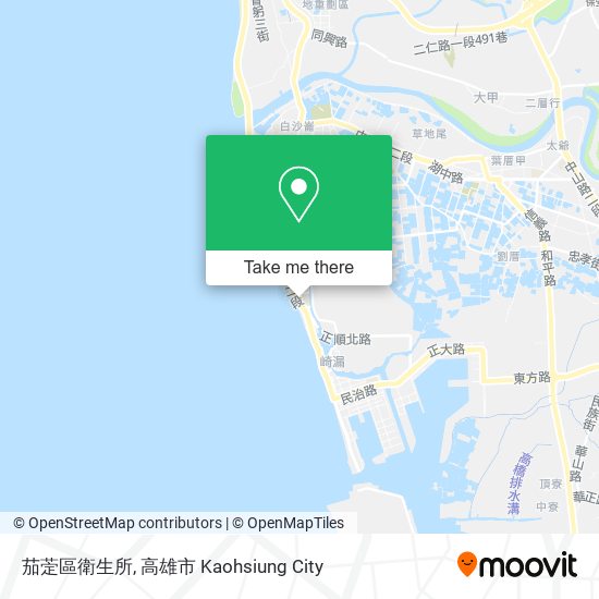 茄萣區衛生所地圖