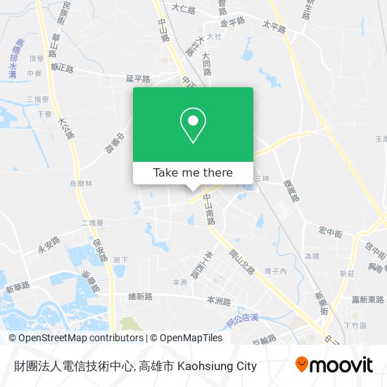 財團法人電信技術中心地圖