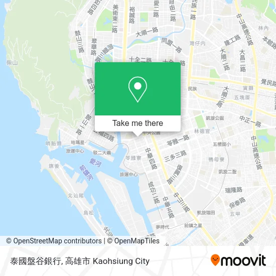 泰國盤谷銀行 map