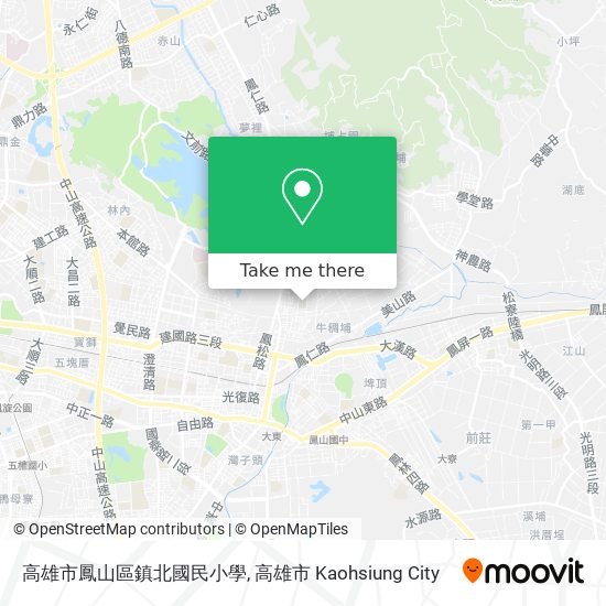 高雄市鳳山區鎮北國民小學 map