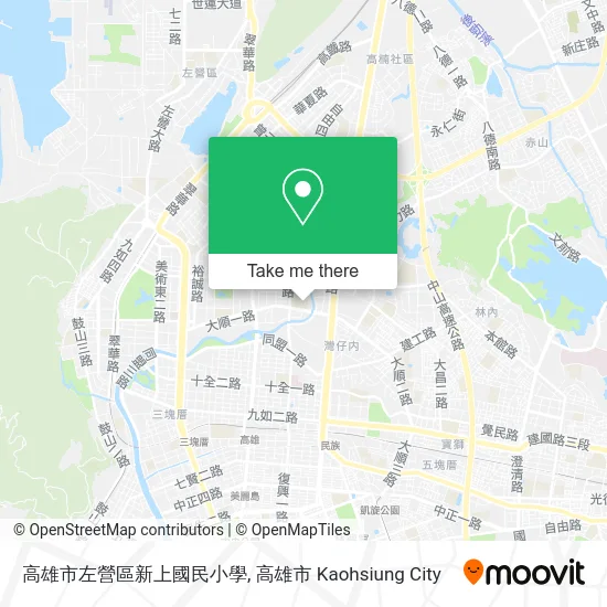 高雄市左營區新上國民小學 map