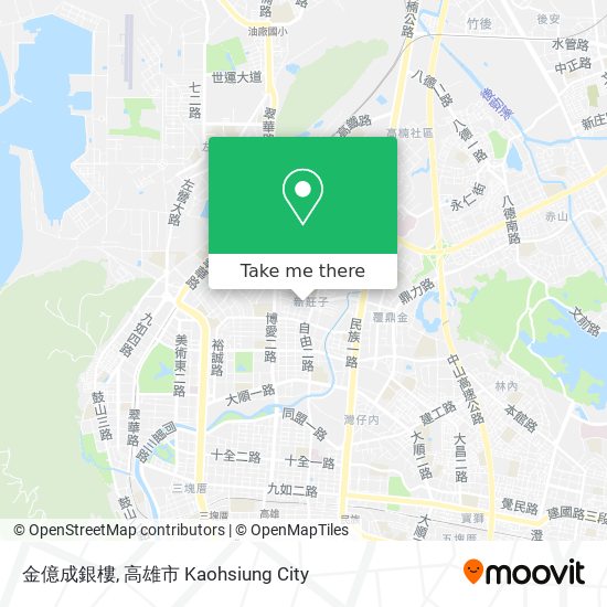 金億成銀樓 map
