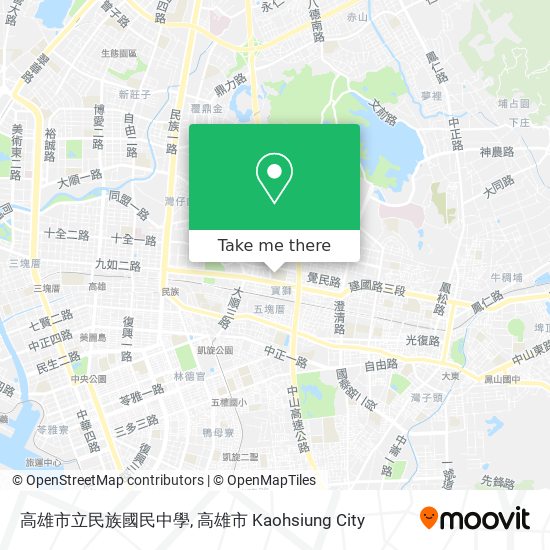 高雄市立民族國民中學 map
