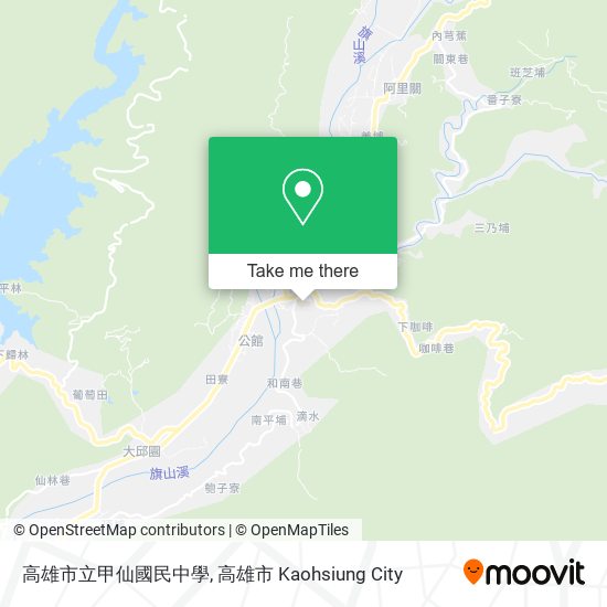 高雄市立甲仙國民中學 map