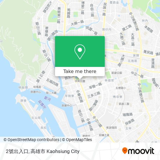 2號出入口 map