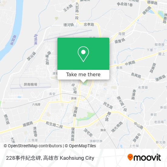 228事件紀念碑 map