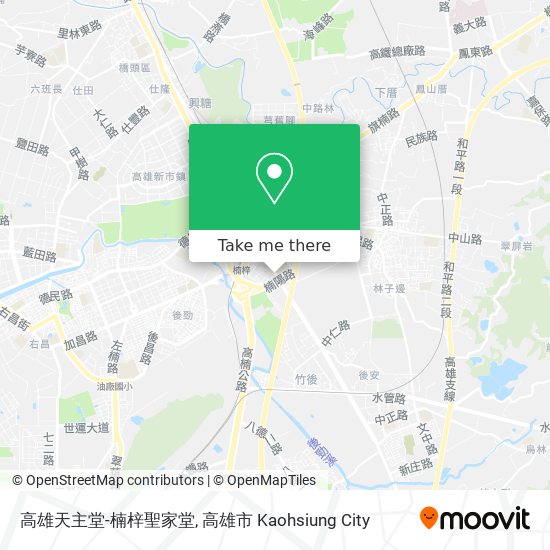 高雄天主堂-楠梓聖家堂 map