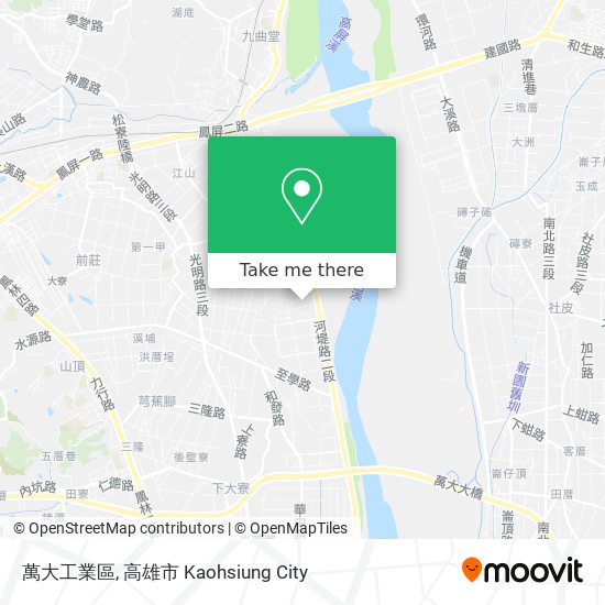 萬大工業區地圖