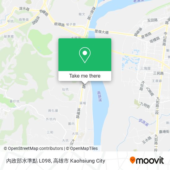 內政部水準點 L098地圖