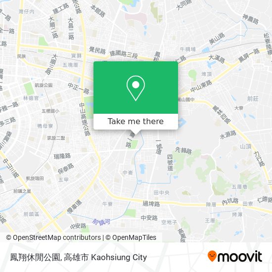 鳳翔休閒公園地圖