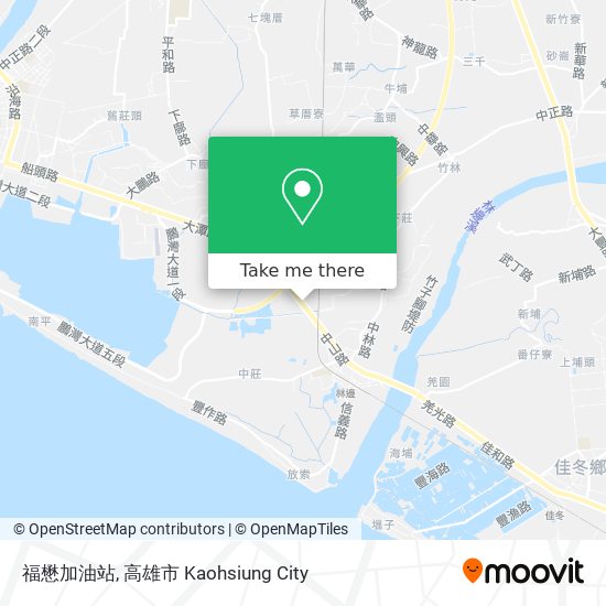 福懋加油站地圖