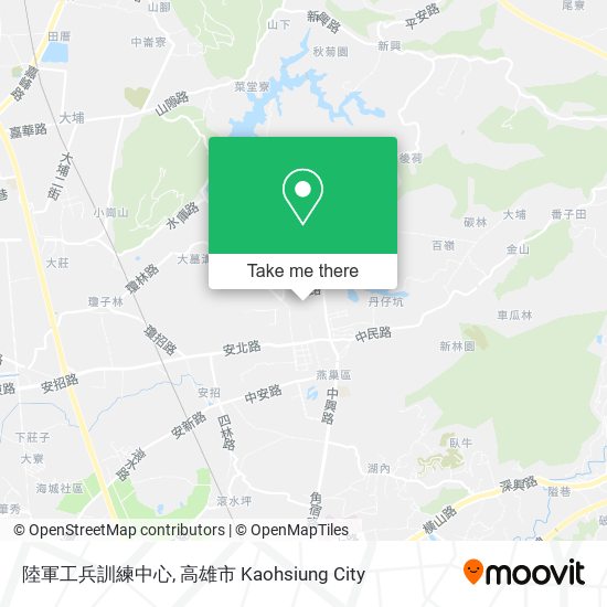 陸軍工兵訓練中心 map