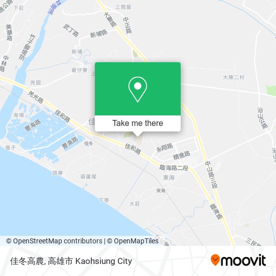 佳冬高農地圖