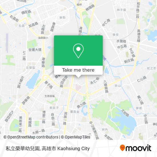 私立榮華幼兒園 map