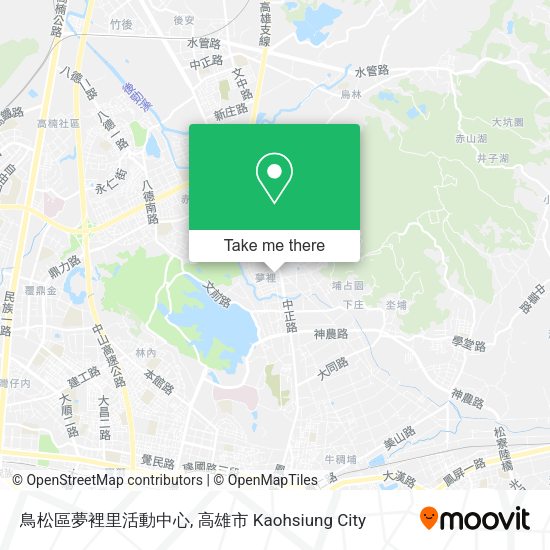 鳥松區夢裡里活動中心地圖