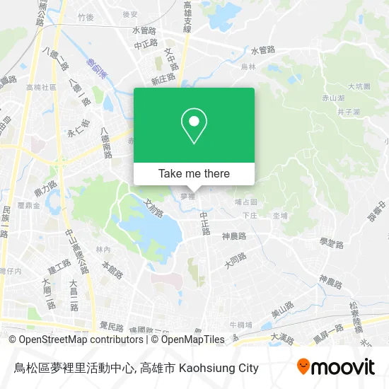 鳥松區夢裡里活動中心 map