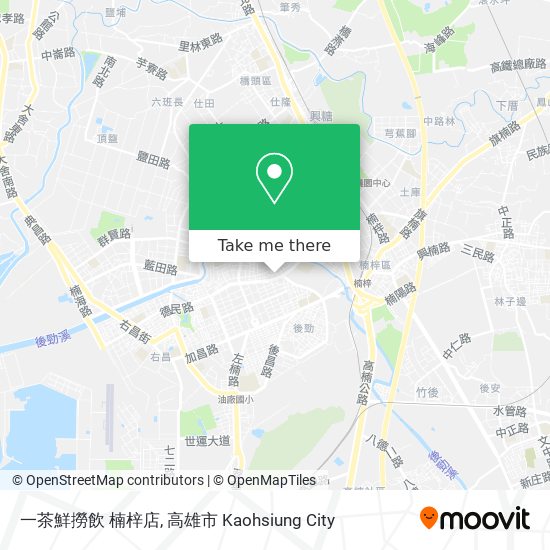 一茶鮮撈飲 楠梓店 map