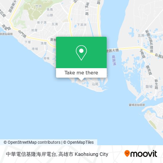 中華電信基隆海岸電台 map