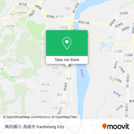 興田國小地圖