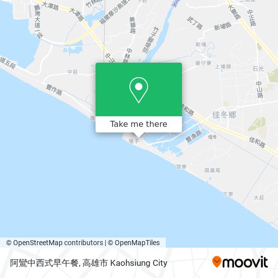 阿鸞中西式早午餐 map