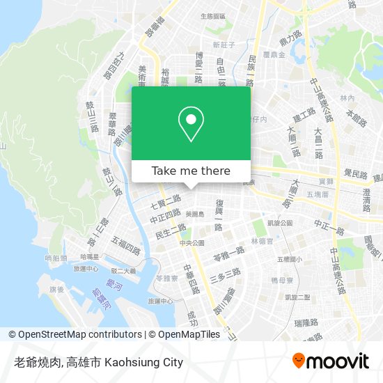 老爺燒肉 map