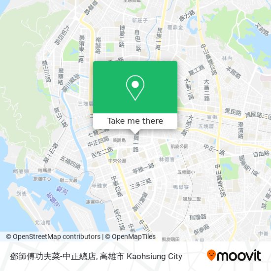 鄧師傅功夫菜-中正總店 map