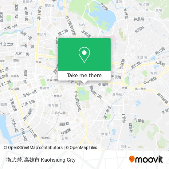衛武營地圖