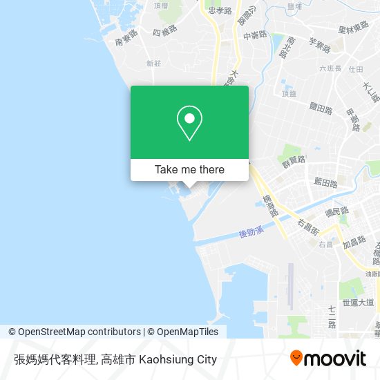 張媽媽代客料理 map