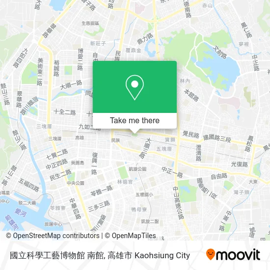 國立科學工藝博物館 南館 map