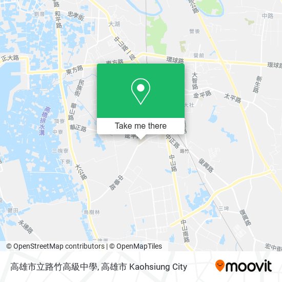 高雄市立路竹高級中學地圖