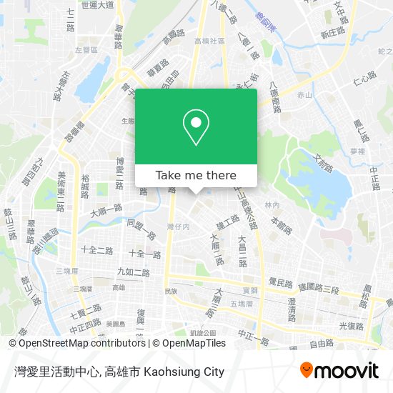 灣愛里活動中心 map