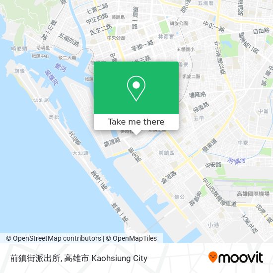 前鎮街派出所地圖