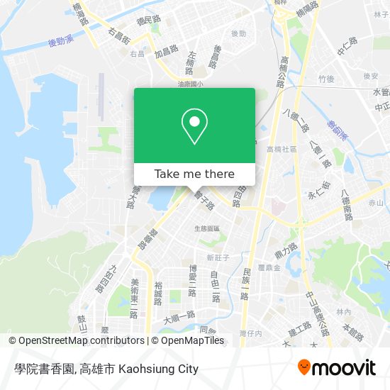 學院書香園 map