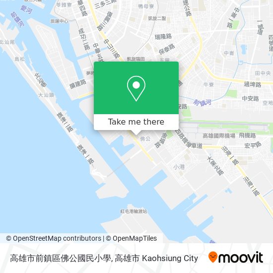 高雄市前鎮區佛公國民小學 map