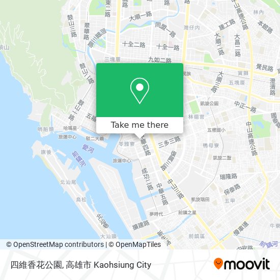 四維香花公園地圖