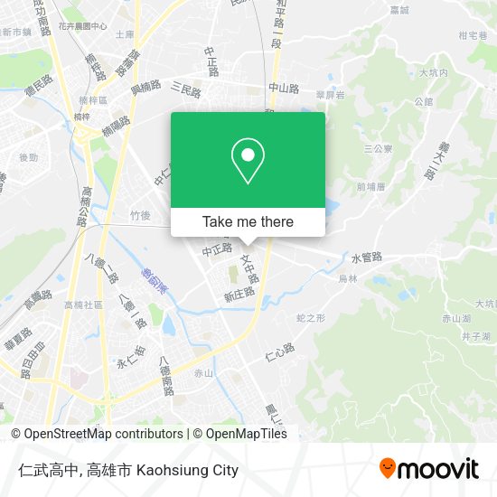 仁武高中 map