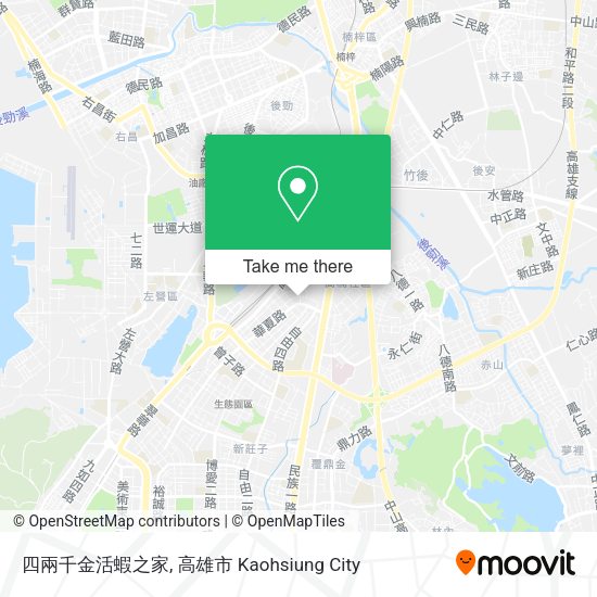 四兩千金活蝦之家地圖