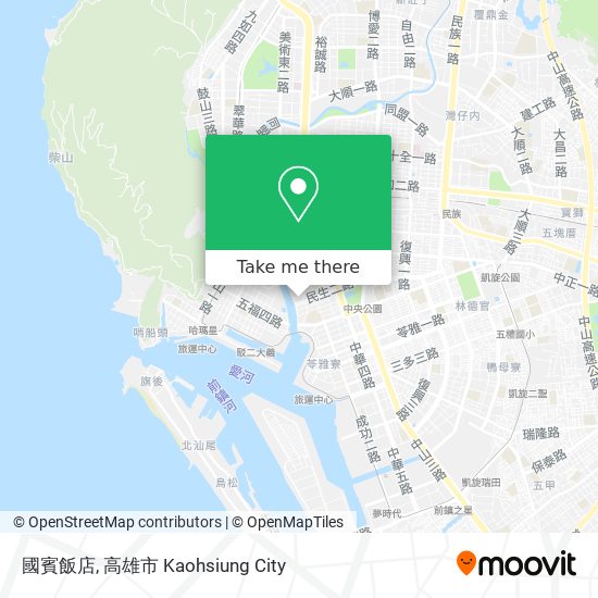 國賓飯店 map