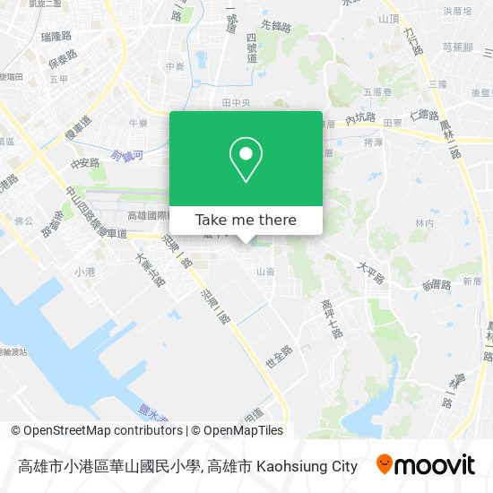 高雄市小港區華山國民小學地圖