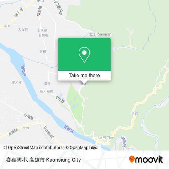 賽嘉國小地圖