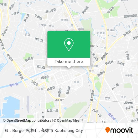 G．Burger 楠梓店 map